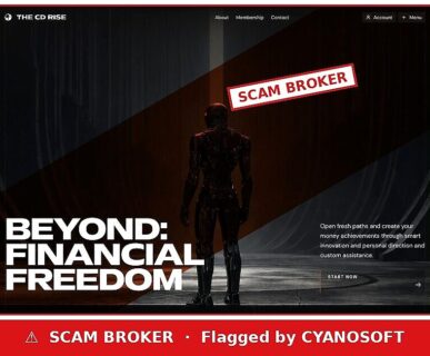 CDJ Rise — flagged by Cyanosoft