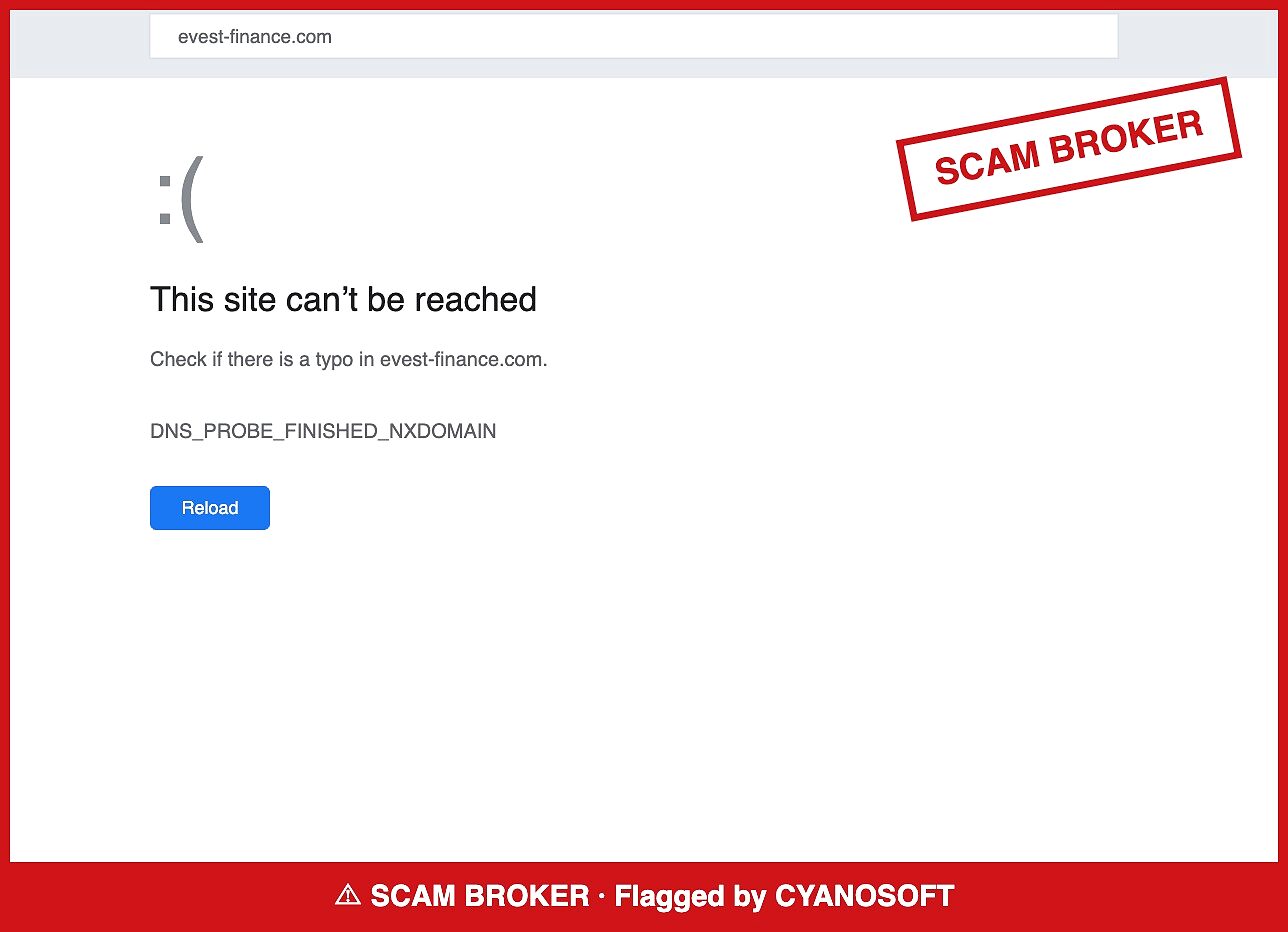 EvestFinance_SCAM_evest finance com