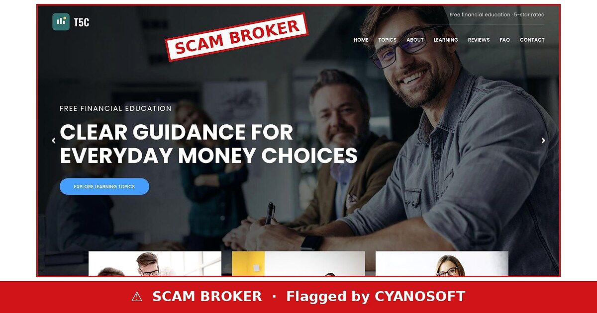 Halviro Qespuno website flagged as a scam broker by Cyanosoft