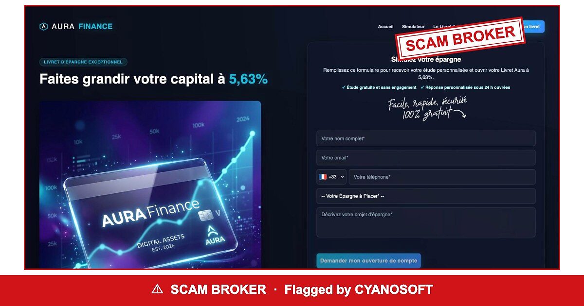 Aura Finance flagged by regulators