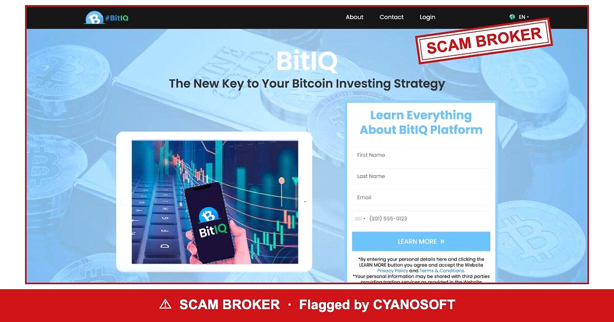 BitIQ flagged by regulators