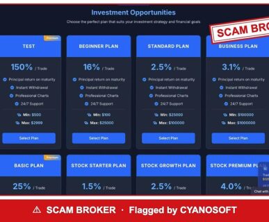Bitrumarket — flagged scam broker