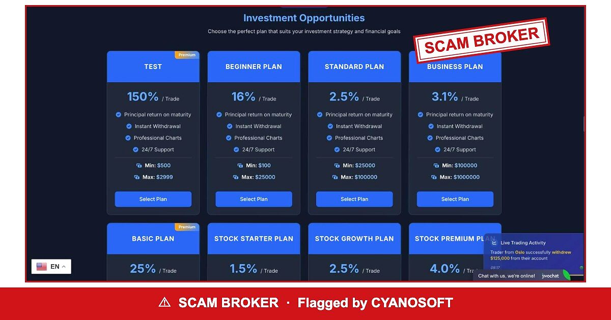 Bitrumarket — flagged scam broker