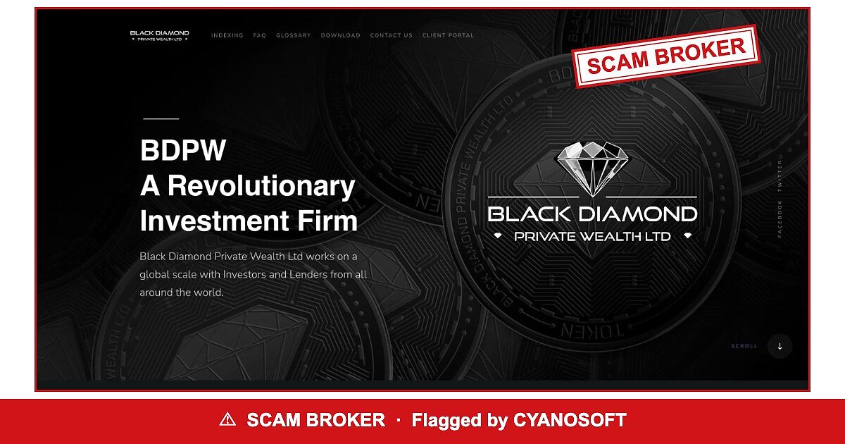 Black Diamond Private Wealth flagged by regulators