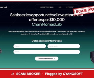 Chain Flomax Lab — flagged scam broker