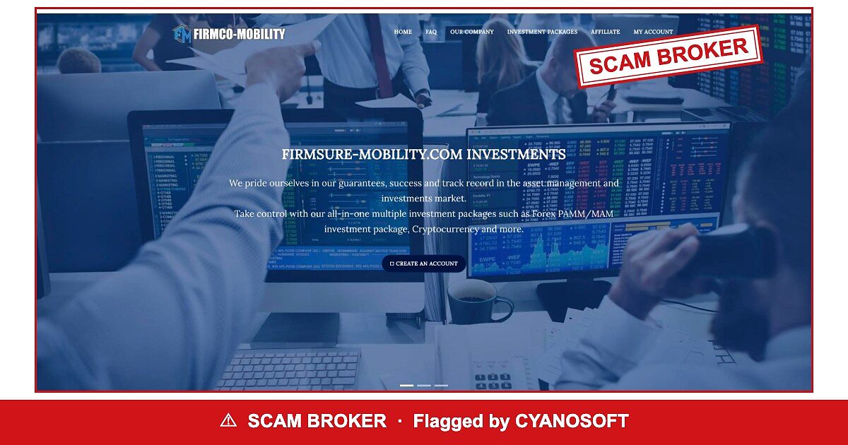 Firmsure Mobility flagged by regulators