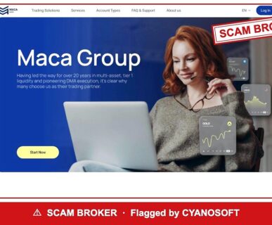 Maca Group flagged by regulators