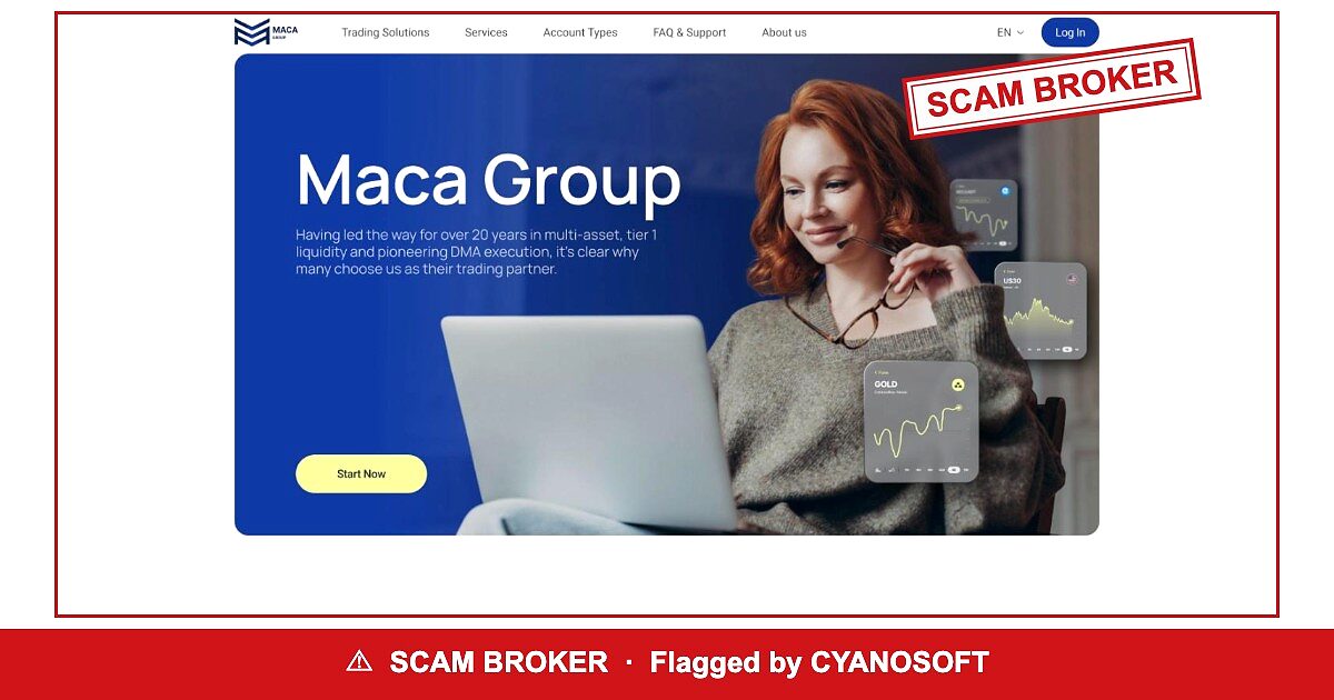 Maca Group flagged by regulators