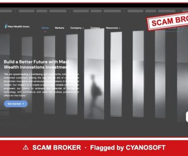 Maxi Wealth Innovations flagged by regulators