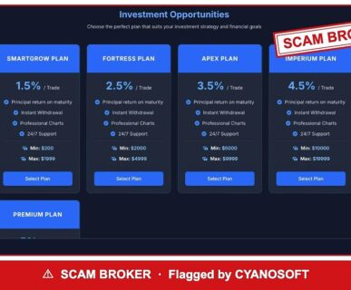Nexorixs — flagged scam broker