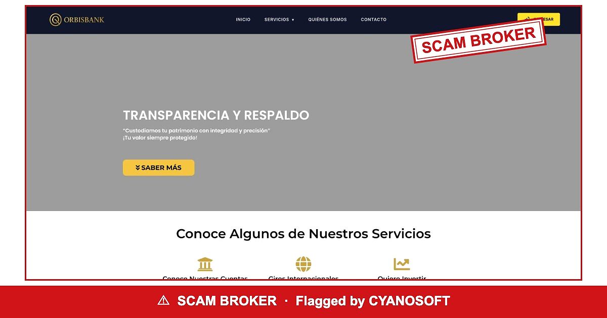 Orbis Bank flagged by regulators