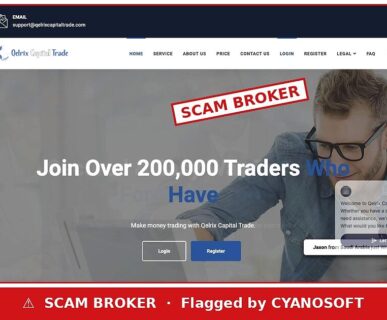Qelrix Capital Trade scam broker warning